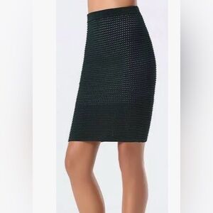 BEBE OPEN OTTOMAN SKIRT